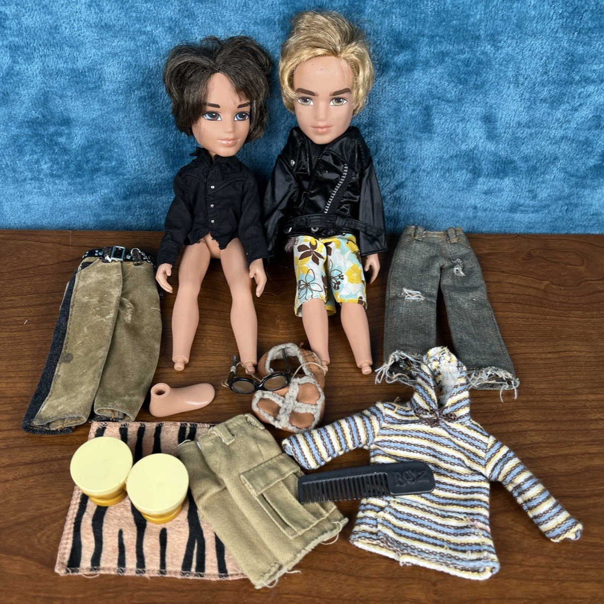 Vintage Bratz Boyz Sun Kissed Summer Cade & Bryce Secret Date 2003/4 AS IS READ