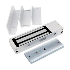Waterproof 12VDC 24VDC Heavy Duty Magnetic Door Lock Gate Lock 1200lbs Holdin...