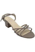 Touch Ups by Benjamin Walk Women's Delilah Strappy Sandal Champagne