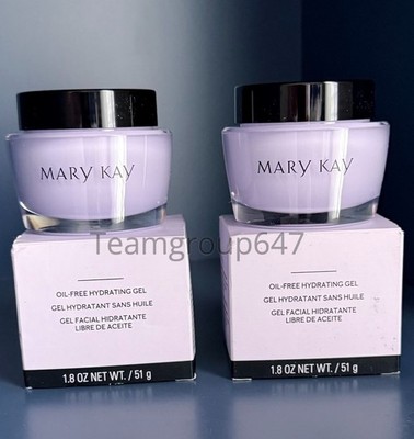 Mary Kay Oil-Free Hydrating Gel Normal to Oily  Skin Moisturizer. TWO (( 2)) NEW