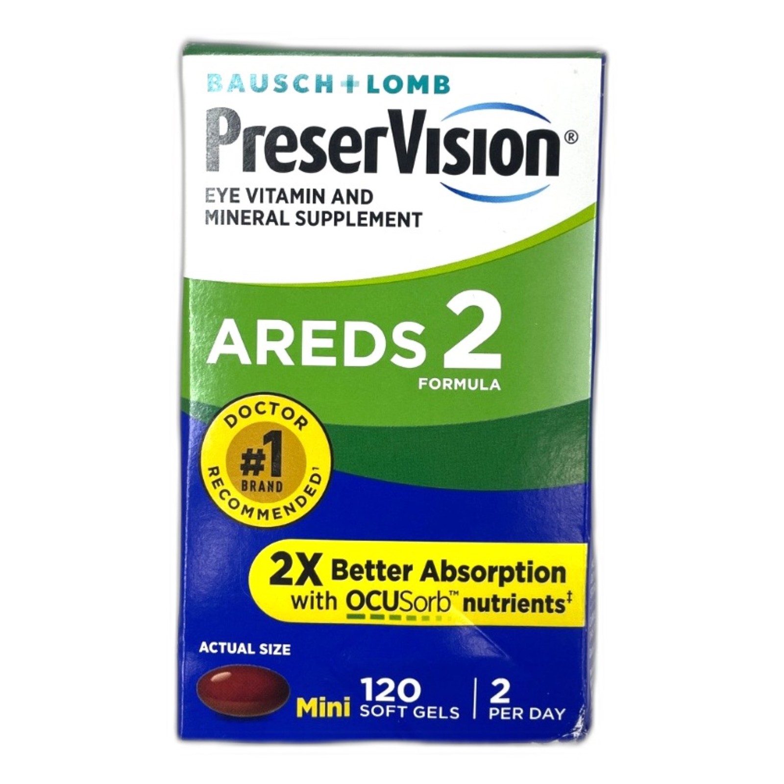 Bausch and Lomb Ocuvite Eye Vitamins AREDS2 Vision Support Exp 01/28 ...