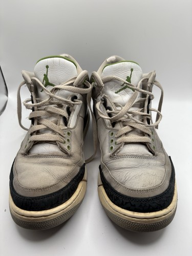 Size 11 - Air Jordan 3 Retro Chlorophyll 136064-006 - Picture 5 of 8