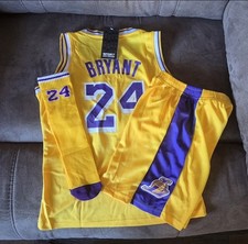 Lakers Boys 3 Piece Jersey Short Sock Set