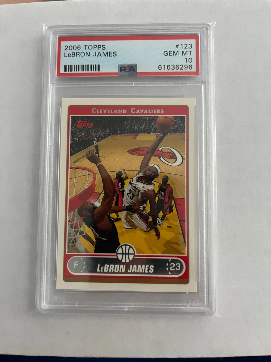 LeBron James Professional Sports Authenticator (PSA) Basketball