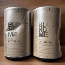 2- Schwarzkopf BLEACH Professional Blond Me Premium Lift 9 15.8 ozDAMAGED BOTTLE