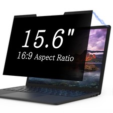 Magnetic Laptop Privacy Screen 15.6 Inch for 16:9 Computer Monitor, Removable...