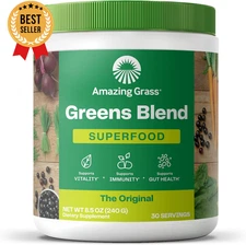 Greens Blend Superfood Powder Mix with Spirulina Chlorella Beet Root Probiotics