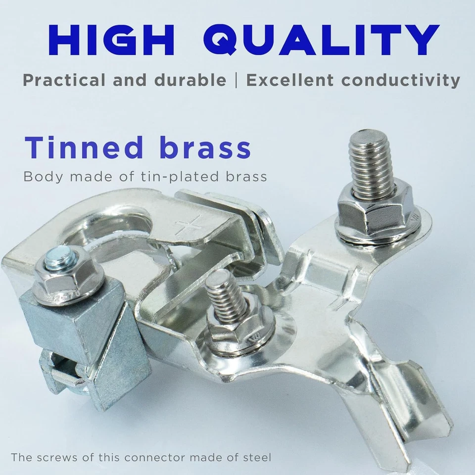 Conector Terminal Batería Compatible Repuesto para Vehículos Ford Seleccionados, 08 Foto 3 de 4