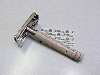 Vintage 1950 Gillette Super Speed TTO Double Edge DE Safety Razor CLEAN