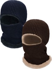 2 Polar Pasamonta  as De Punto Capucha Para El Frio Para Hombre Invierno Termica