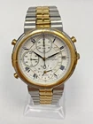Vintage Seiko Quartz Chronograph 7T32-7A00 Bi Colour - Potentially Faulty READ