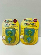 The First Years Gumdrop Orthodontic Pacifiers 0-6 M LOT OF 2 TWO PACKS 