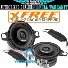 IMAGE DYNAMICS ID275 2.75" FULL RANGE 2-WAY TWEETERS COAXIAL SPEAKERS CROSSOVERS