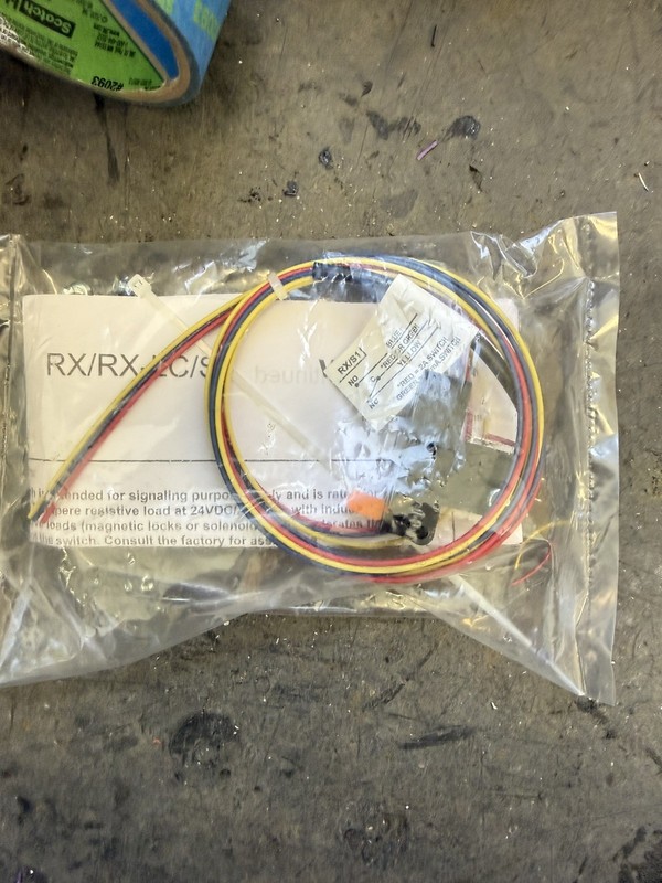 Von Duprin 050251-00 Request to Exit RX Switch Kit RS/S1 TOUCHBAR MONITOR