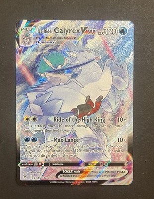 Ice Rider Calyrex VMAX TG15/TG30   Astral Radiance (Trainer Gallery)