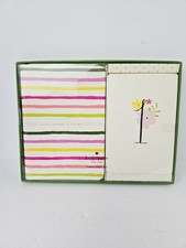 Kate Spade Baby Photo Prop Set With 12 Page 4" x 6" Photo Brag Book NEW stripe