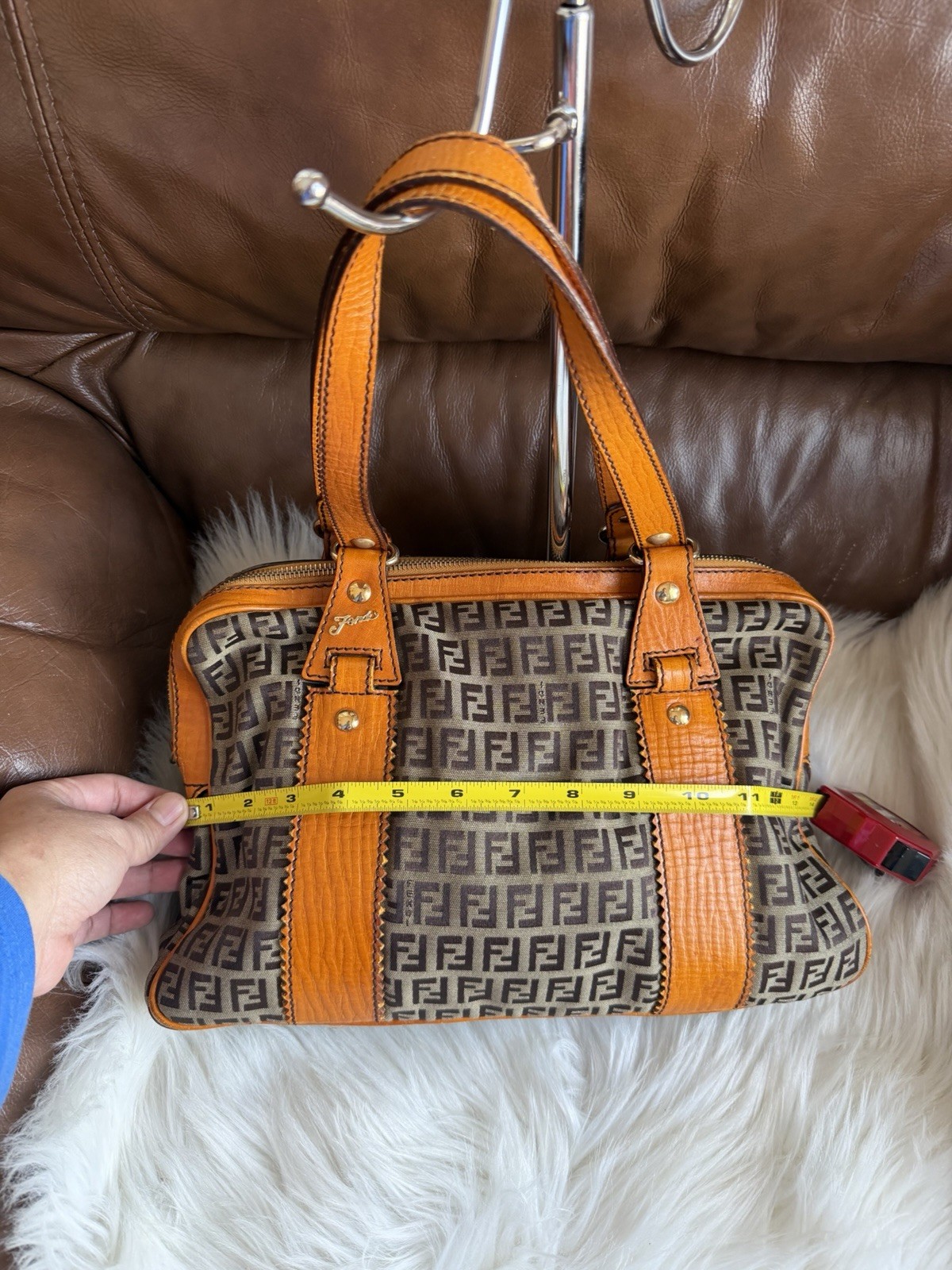 Fendi Brown Authentic - image 22