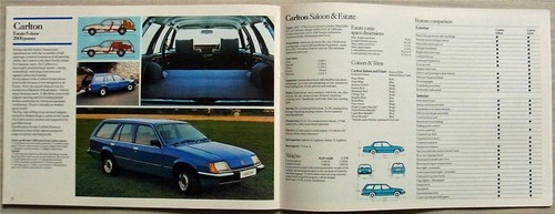 VAUXHALL CHEVETTE Cavalier ASTRA Carlton VICEROY+ Sales Brochure Oct 1981 #V2475 - Picture 4 of 4