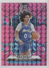 2023-24 Panini Mosaic NBA Debut Pink Prizm 37/149 Anthony Black #263 0xi8