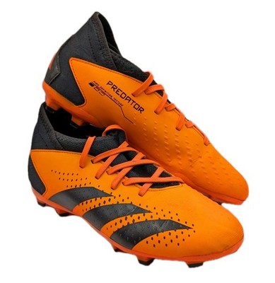 Adidas Predator Accuracy.3 Fußballschuhe UK 4 US 4,5 Solar Orange Schwarz Spitze
