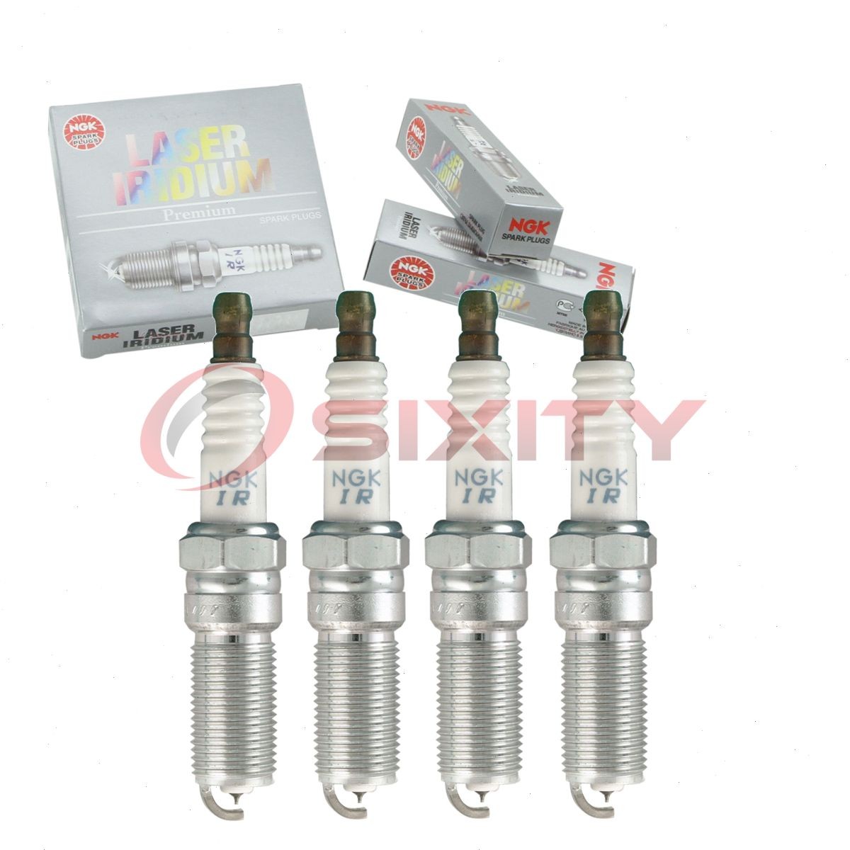 4 pc NGK Laser Iridium Spark Plugs for 2014-2017 Buick Regal 2.0L L4 pv