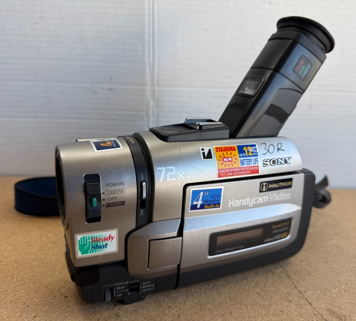 Preços baixos em Câmeras de Vídeo Sony Hi8 560x Zoom Digital | eBay