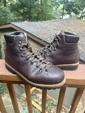 SCARPA FABIANO Italian Leather Hiking Mountain Trail Boot Men's US 11 M VIBRAM