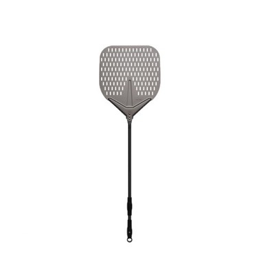 Alfa Forni Pizza Schaufel Medium 30 cm / 95 cm perforiert aus Aluminium AC-PALA-