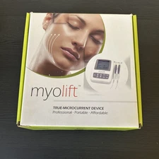 New 7e MyoLift Mini W/Microcurrent Gloves Sheet Mask Clips Cord EUC
