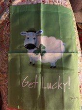 St Patricks Day garden flag 12x18