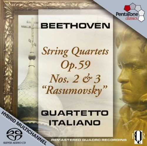Audio Cd - Ludwig Van Beethoven - Quartetto Italiano - Quartetti Per Archi Op.59-image