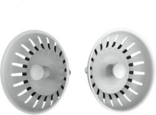 Kitchen Sink Basket Strainer Replacement for Standard Drains 3-1/2 Inch Stain...
