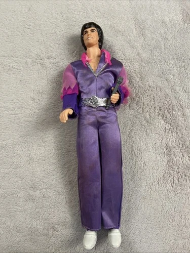 Vtg Mattel 1968 Donny Osmond Doll 12” Figure w/ Performance Singing Outfit, mic