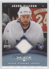 2006-07 Upper Deck Black Diamond Jersey Jason Allison #J-AL 1u6