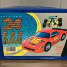 Vintage Blue Tara Toy Corp Car Carrying Case - Diecast - Matchbox - Hot Wheels