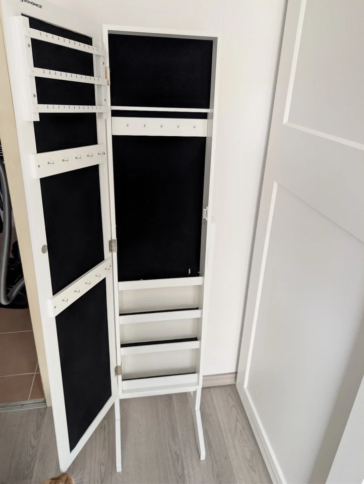 Spiegel Schrank für Schmuck, Organizer - Bild 2 von 4