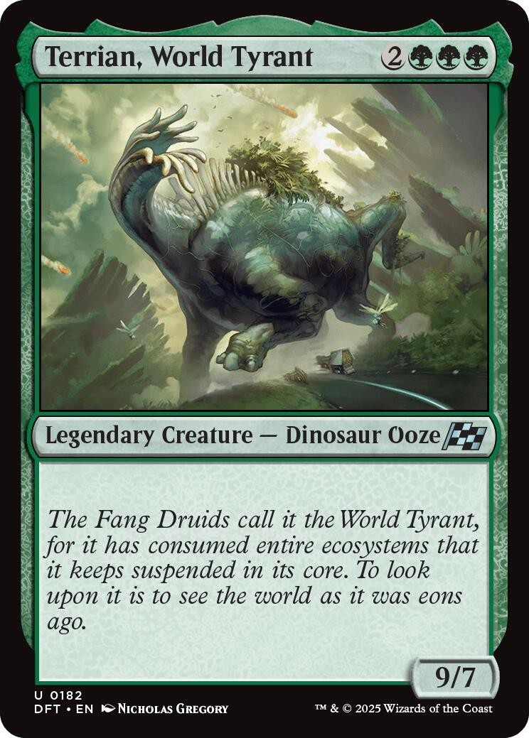 NM - Terrian, World Tyrant [DFT - 182] Aetherdrift