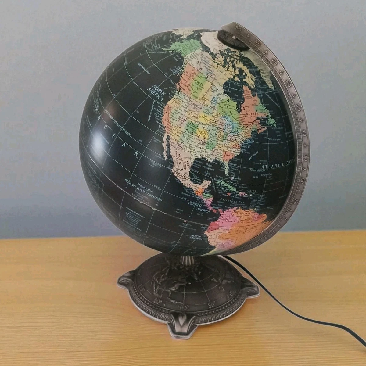 Replogle Black Antique World Worlds Globes for sale | eBay