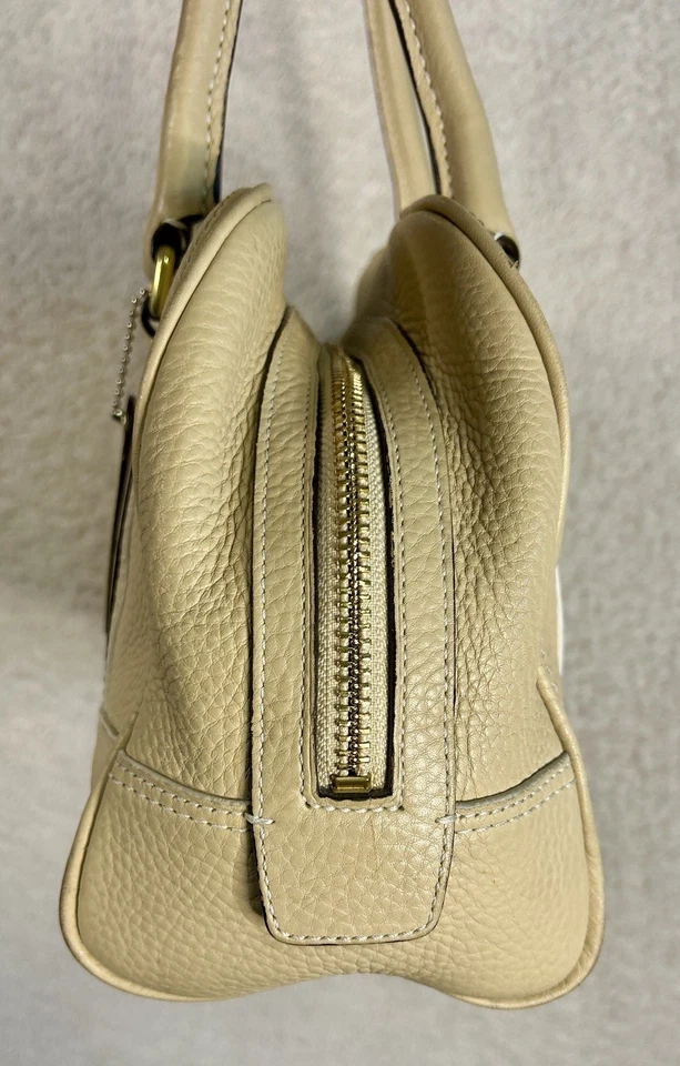 Винтажная сумка Coach Legacy, желтовато-коричневый цвет - Изображение 3 из 4