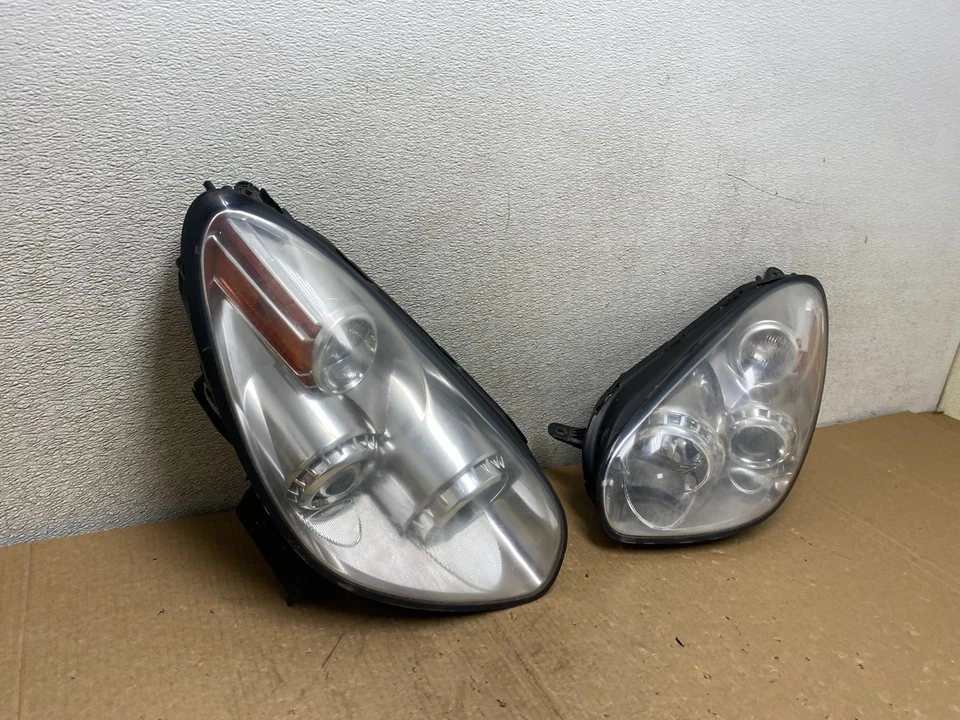 2006 - 2007  Subaru Tribeca B9 Left+Right Side Halogen Headlights OEM V1263 DW Foto 3 de 4