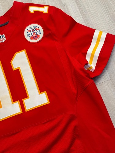 Nike On Field Elite Alex Smith Kansas City KC Chiefs NFL Jersey Size 52 Mens 2XL - Picture 10 of 23