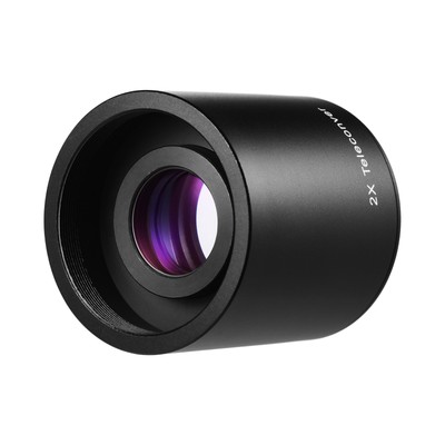 1PC 2X Teleconverter Lens Manual Focus Converter Lens for T-mount Lenses O9U4
