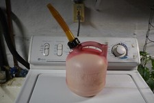 Vintage Eagle 1-1/4 Gallon Vented Plastic Gas Fuel Can PG-1 USA Made Pre Ban