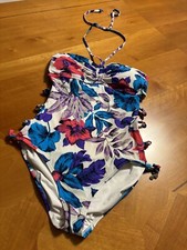 Marc By Marc Jacobs Floral One Piece Swimsuit M Fits 4-6