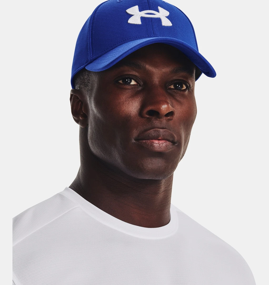 Under Armour 1376700400XL-2X Blitzing XL-XXL Blue Baseball Cap