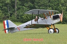 FOTO RÉPLICA AVIÓN REAL FÁBRICA DE AVIONES SE5 BIPLAZA '7' (F-AZCN) C/N