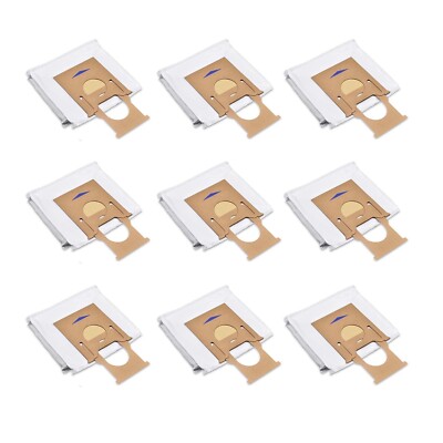 9 Dust Bags Fits For ECOVACS DEEBOT OZMO T8, T8AIVI, T9Aivi, N8 Pro Vac