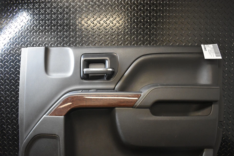 2014 - 2015 GMC Sierra 1500 Passenger RH Right Black-4AA Front Door Trim Panel Foto 2 de 4