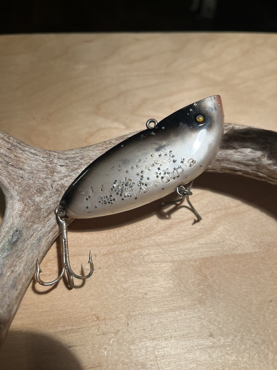 Leurre De Pêche Vintage Stafford’s Wot A Shad – Crankbait Original Pour Shad