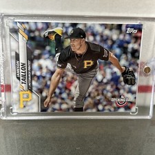 2020 TOPPS VAULT JAMESON TAILLON OPENING DAY BLANK BACK COA PIRATES 1/1